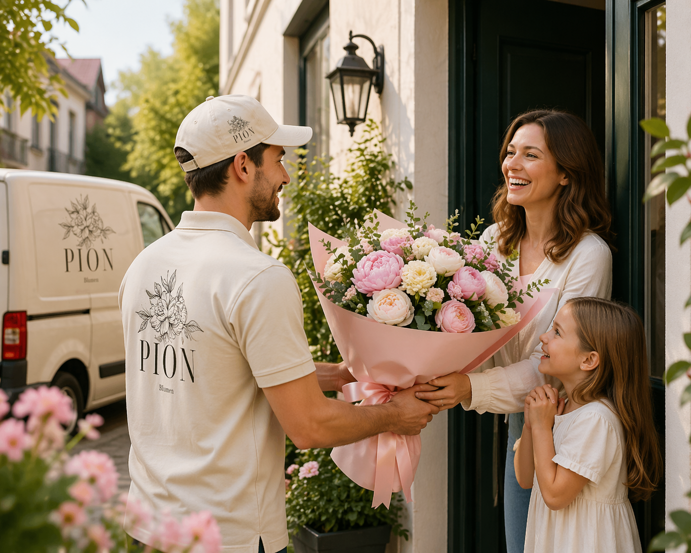 Blumen Lieferung