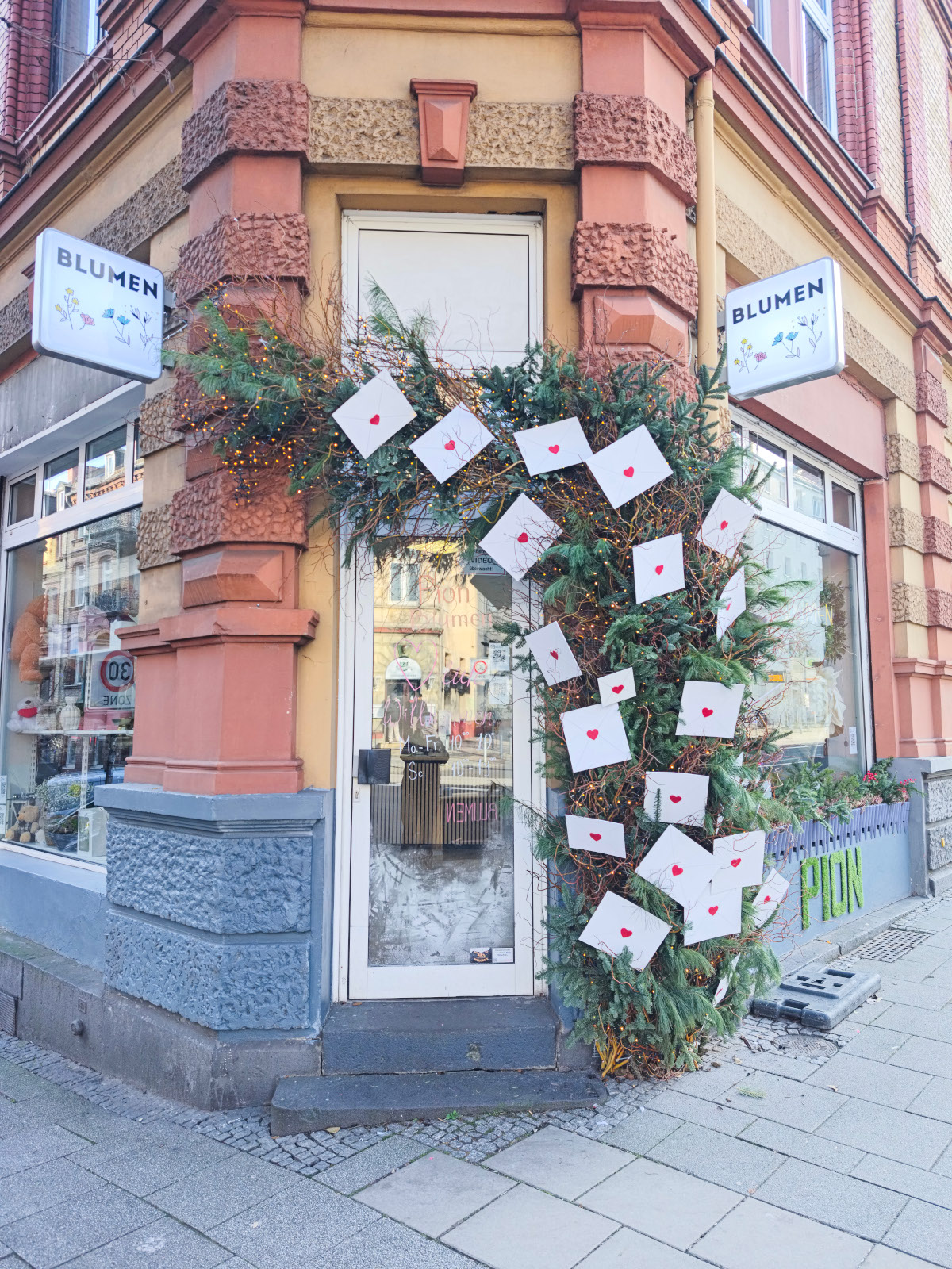 Eingangsdekoration